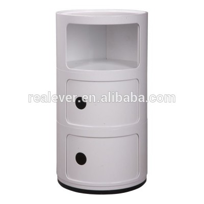 Round componibili 3 Door Cabinet